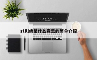 still病是什么意思的简单介绍