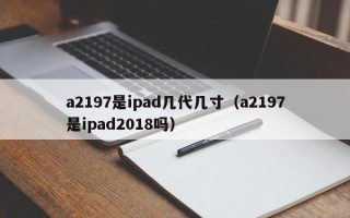 a2197是ipad几代几寸（a2197是ipad2018吗）