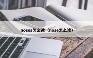 noses怎么读（nose怎么读）