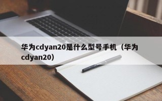 华为cdyan20是什么型号手机（华为 cdyan20）