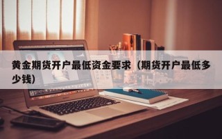 黄金期货开户最低资金要求（期货开户最低多少钱）