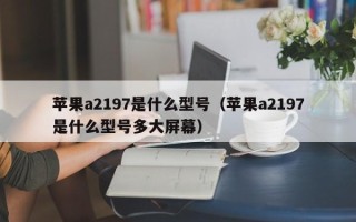 苹果a2197是什么型号（苹果a2197是什么型号多大屏幕）