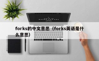 forks的中文意思（forks英语是什么意思）