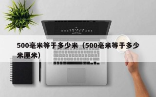 500毫米等于多少米（500毫米等于多少米厘米）