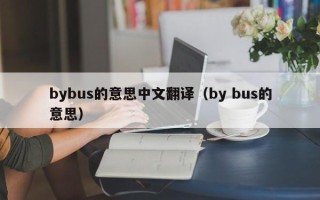 bybus的意思中文翻译（by bus的意思）