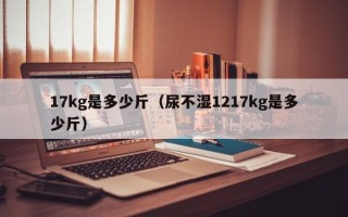 17kg是多少斤（尿不湿1217kg是多少斤）