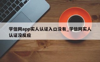 学信网app实人认证入口没有_学信网实人认证没反应