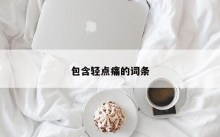 包含轻点痛的词条