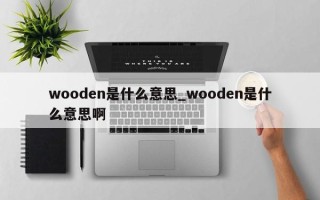 wooden是什么意思_wooden是什么意思啊