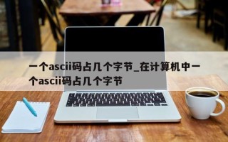 一个ascii码占几个字节_在计算机中一个ascii码占几个字节