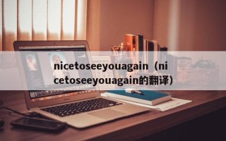 nicetoseeyouagain（nicetoseeyouagain的翻译）