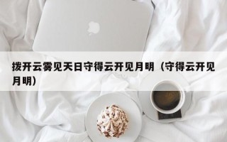 拨开云雾见天日守得云开见月明（守得云开见月明）