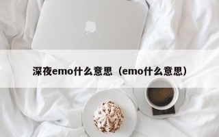 深夜emo什么意思（emo什么意思）