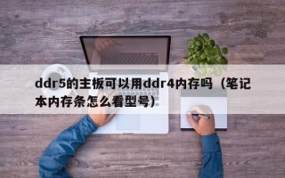 ddr5的主板可以用ddr4内存吗（笔记本内存条怎么看型号）