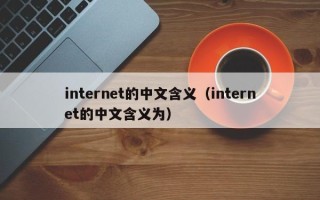 internet的中文含义（internet的中文含义为）