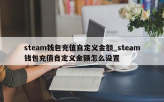 steam钱包充值自定义金额_steam钱包充值自定义金额怎么设置