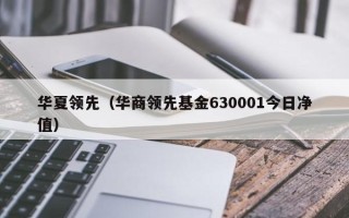 华夏领先（华商领先基金630001今日净值）