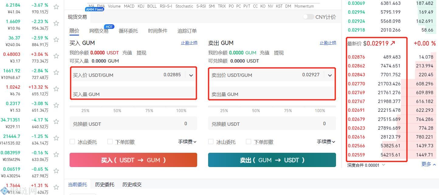 GUM币怎么买？GUM币买卖交易教程-第3张图片-巴山号