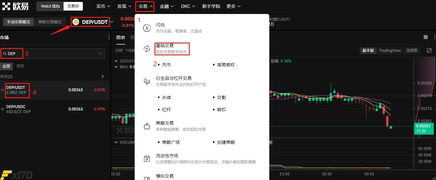 DEP币怎么买？DEP币买卖交易教程-第7张图片-巴山号