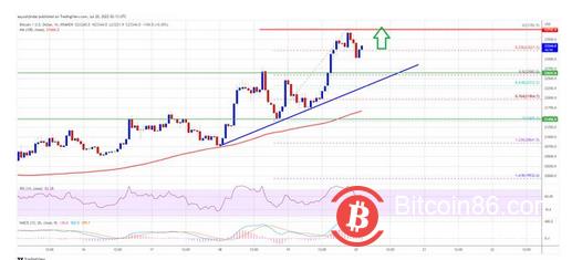 比特币上涨超过5% 价格飙升可能会超过 24,000 美元-第1张图片-巴山号