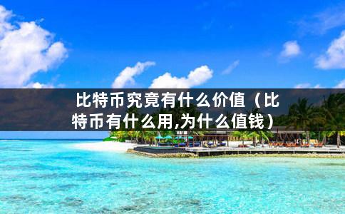 比特币究竟有什么价值（比特币有什么用,为什么值钱）-第1张图片-巴山号