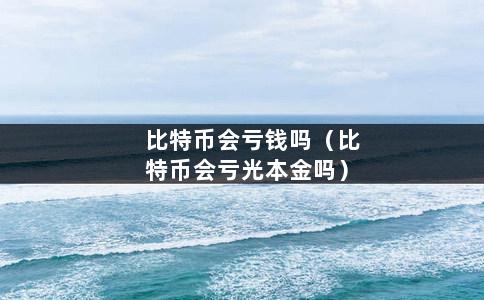 比特币会亏钱吗（比特币会亏光本金吗）-第1张图片-巴山号