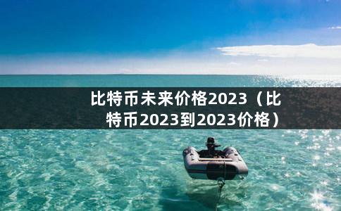 比特币未来价格2023（比特币2023到2023价格）-第1张图片-巴山号