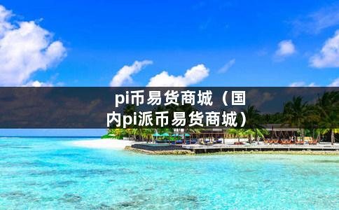 pi币易货商城（国内pi派币易货商城）-第1张图片-巴山号