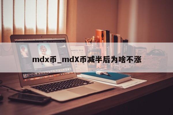 mdx币_mdX币减半后为啥不涨-第1张图片-巴山号