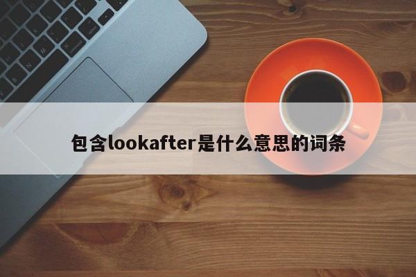 包含lookafter是什么意思的词条-第1张图片-巴山号