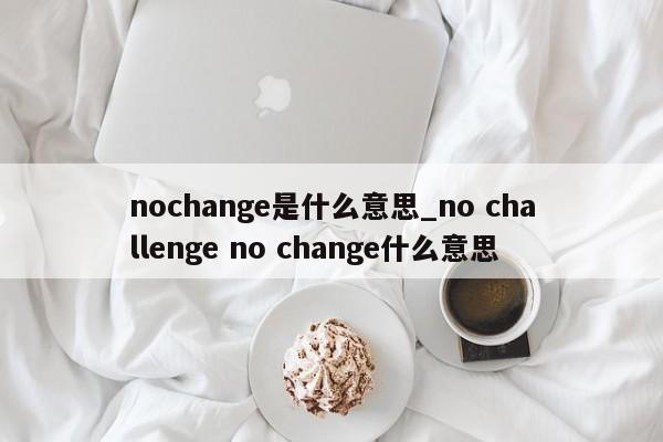 nochange是什么意思_no challenge no change什么意思-第1张图片-巴山号