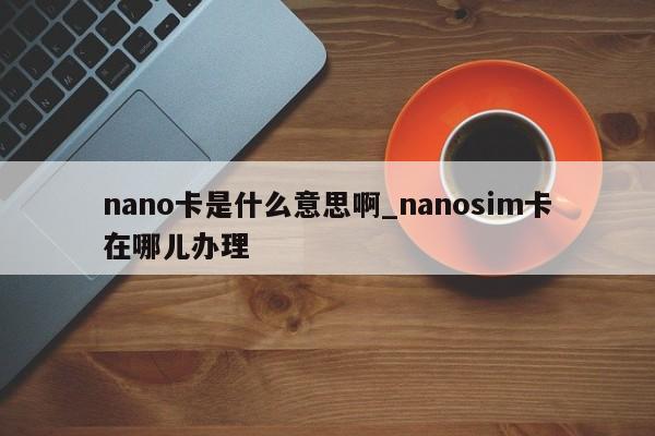 nano卡是什么意思啊_nanosim卡在哪儿办理-第1张图片-巴山号