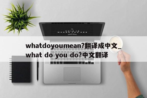 whatdoyoumean?翻译成中文_what do you do?中文翻译-第1张图片-巴山号