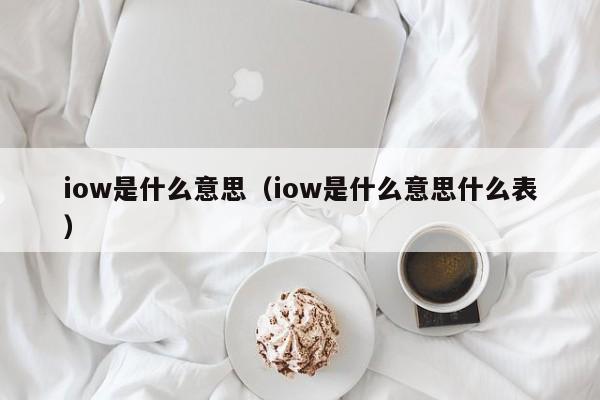 iow是什么意思（iow是什么意思什么表）-第1张图片-巴山号