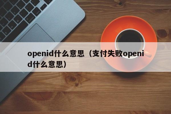 openid什么意思（支付失败openid什么意思）-第1张图片-巴山号