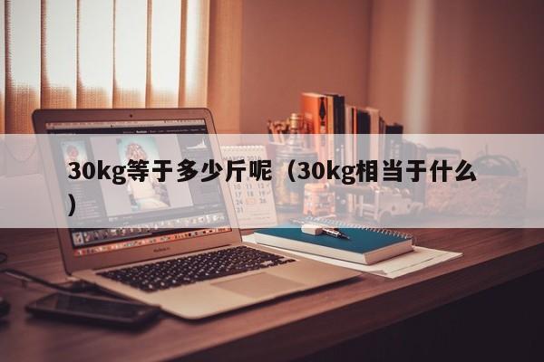 30kg等于多少斤呢（30kg相当于什么）-第1张图片-巴山号