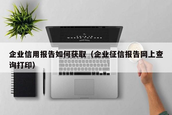 企业信用报告如何获取（企业征信报告网上查询打印）-第1张图片-巴山号