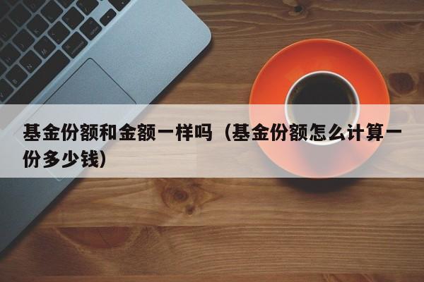 基金份额和金额一样吗（基金份额怎么计算一份多少钱）-第1张图片-巴山号