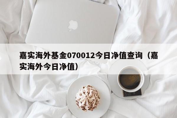 嘉实海外基金070012今日净值查询（嘉实海外今日净值）-第1张图片-巴山号