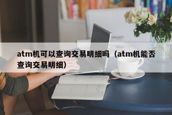 atm机可以查询交易明细吗（atm机能否查询交易明细）-第1张图片-巴山号